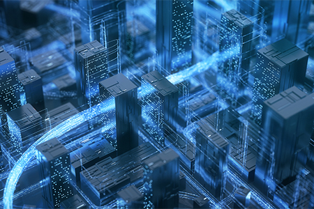 IT digital information flow