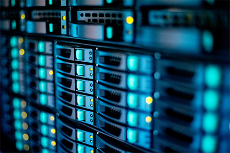 data center storage racks video
