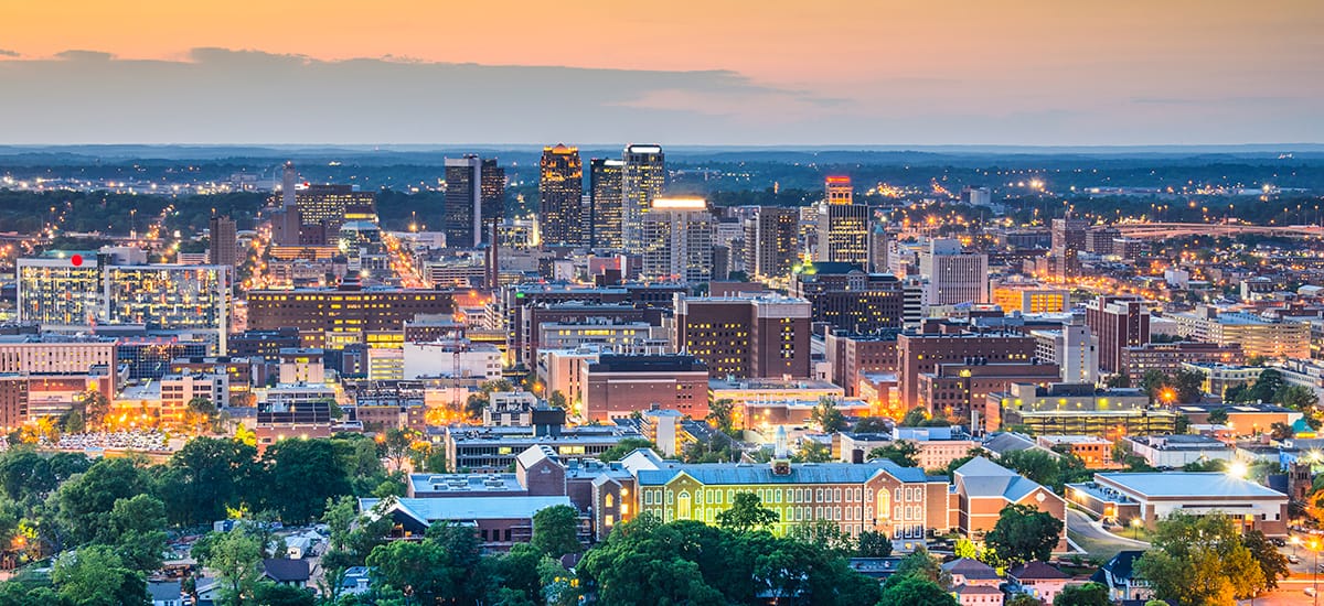 Birmingham Alabama skyline