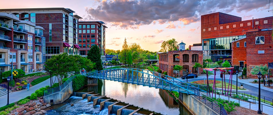 Falls Park, Greenville South Carolina