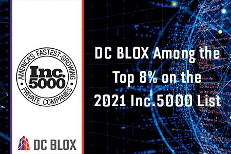 DC BLOX Inc.5000 Recognition