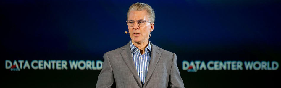 Bill Thomson speaking on DEEP at Data Center World 2022