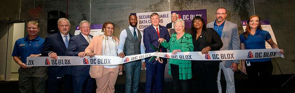 DC BLOX Birmingham grand opening ribbon cutting ceremony