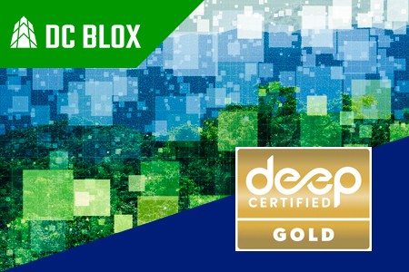 DC BLOX DEEP data center sustainability certification