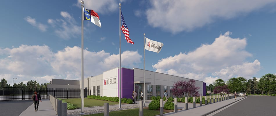 DC BLOX High Point North Carolina data center artist rendering