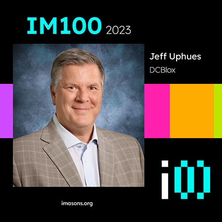 Jeff Uphues IM100 2023 award